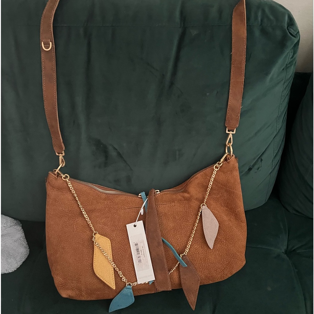 HAMMITT Mr. G Hobo Bag - Cartagena brown suede NWT - Picture 13 of 16